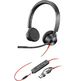HP Blackwire 3325 Auriculares Estéreo USB-C Certificados Microsoft Teams con Conector 3.5mm y Adaptador USB-C/A Precio: 59.78999983. SKU: B15XXVHFVX