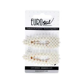 Eurostil Fantasia doradas clips con perlas pack 2un Precio: 4.49999968. SKU: S4257420