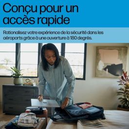 HP Travel Plus 22L Mochila para Portátil de 16 Pulgadas - Compañero de Viaje con Múltiples Compartimentos