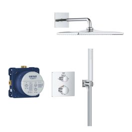 Grohe 34881000 Conjunto de ducha empotrado 1 chorro Mezclador termostático Gris