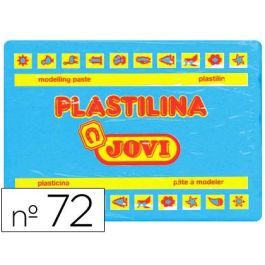 Plastilina Jovi 72 Azul Claro Unidad Tamaño Grande