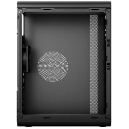 Aerocool CS-110 v1 Caja Mini Tower MicroATX/MiniITX Negra para PC Hogar/Oficina