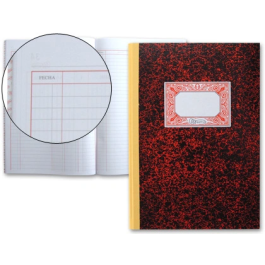 Miquelrius 3016 Libro de Cuentas Corrientes Folio 100 Hojas Cartone 70g