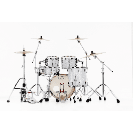 Pearl PMX Master Professional 2014Bx/1007T/1208T/1414F Set Cascos Batería Profesional Arce White Marine Pearl