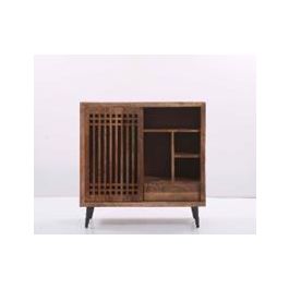 DKD Home Decor Aparador Oriental Marron Negro Mango Cristal 40 x 90 x 90 cm Precio: 478.6899997. SKU: B15XMMSCM3