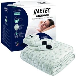 Imetec IME8007403166311 Cubrecolchón Calefactable Adapto 2 Plazas 150x160 cm, 6 Temperaturas Calentamiento Rápido, 100% Algodón Imetec IME8007403166311 Cubrecolchón Calefactable Adapto 2 Plazas 150x160 cm, 6 Temperaturas Calentamiento Rápido, 100% Algodón