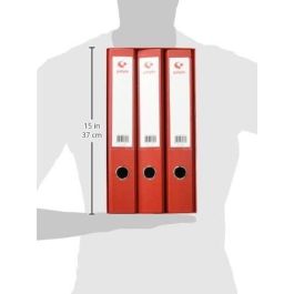 Grafoplas Módulo 3 Carpetas 2 Anillas 40 MM Rojo Folio 290X350X180 7284351