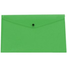 Carpeta Liderpapel Dossier Broche 44243 Polipropileno Din A3 Verde Translucido 10 unidades