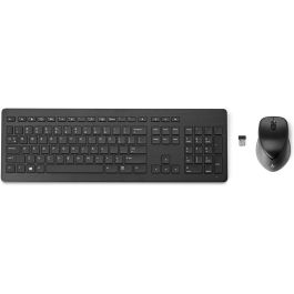 Teclado y Ratón HP 3M165AA Qwerty Español Negro Bluetooth