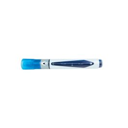 Rotulador Nobo Para Pizarra Blanca Tinta Liquida Punta Conica 3 mm Azul Caja De 10 Unidades