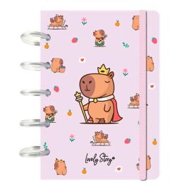 LOVELY STORY Cuaderno A6 Majesty Capibara 100 Hojas Cuadricula Precio: 9.78999989. SKU: B17AVBE4S9