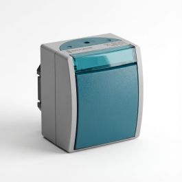 BUSCH-JAEGER Wippschalter Wassergeschützt 1-fach - AP grau/blaugrün Precio: 28.798. SKU: B19RHKKWBQ