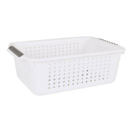 Cesta Multiusos Confortime Blanco Plástico (30,7 x 20,5 x 10 cm) Precio: 2.89999974. SKU: S2211066