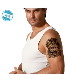 Tatuaje Temporal Demonio Japonés con Serpientes para Cosplay, Halloween y Fiestas Temáticas Precio: 0.49999983. SKU: B1AHFQSJY6