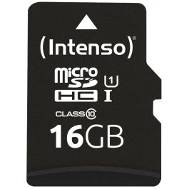 CARD Micro Card 16GB Intenso SD-HC UHS-I inkl. SD- Adapter retail Precio: 21.49999995. SKU: B15PD23SHX