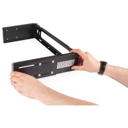 Digitus Soporte de Pared para Rack 19" 4U, 15 kg, Negro - Bastidor para Instalaciones de Red
