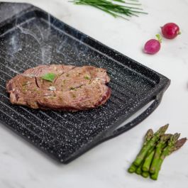 Quttin Parrilla Rectangular Grill 45 x 27 x 4.5 cm (6 Unidades)
