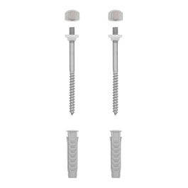 Roca Kit fijación para tazas y bidés Victoria AV0007200R - Incluye tacos y tornillos