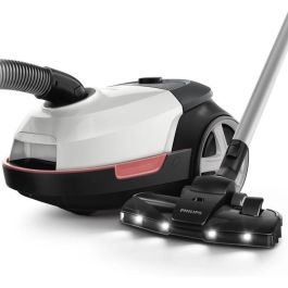 Aspirador cilíndrico con bolsa - PHILIPS XD6122/12 - 900 W - 4 L - Blanco polar Aspirador cilíndrico con bolsa - PHILIPS XD6122/12 - 900 W - 4 L - Blanco polar