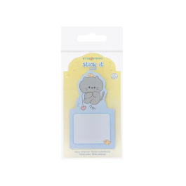 Imaginovo Bloc notas adhesivas 20 hojas gato azul 60x125 mm