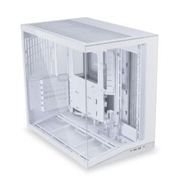 Lian Li O11D Mini V2 Torre Gaming ATX Blanca Cristal Templado ATX, Micro-ATX, Mini-ITX