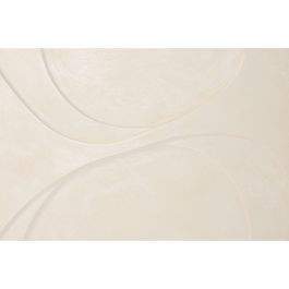 DKD Home Decor Cuadro Scandi Moderno Beige de Lienzo y MDF 120 x 90 cm (2 Unidades)