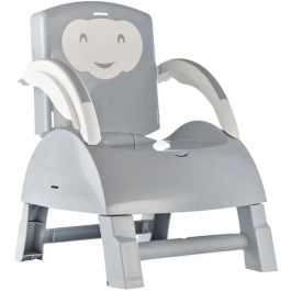 Thermobaby Booster de Silla 2 en 1 Charming Grey