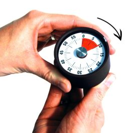 Cuisy Temporizador Magnético para Cocina con Imán, Ajustable hasta 60 Minutos