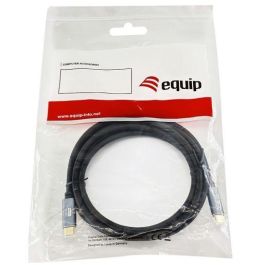 EQUIP Cable USB-C 3.2 Gen 2 a USB-C Macho/Macho 3 Metros 5A 4K/60Hz Negro