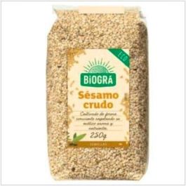 BIOGRA Sésamo Crudo Bio 500g - Rico en Calcio, Hierro y Ácidos Grasos Esenciales, Vegano y Sin Lactosa Precio: 6.5. SKU: B1AGVV4EWQ