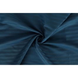 MEN8682870453678 Juego de Cama Completo, Funda Nórdica 220x240 cm y 2 Fundas Almohada 60x60 cm, 100% Algodón Satén Azul