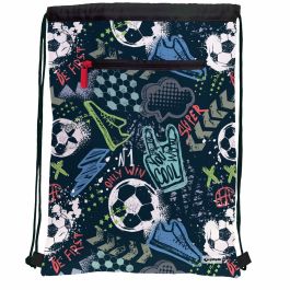 Grafoplás Saco Plano Bits&Bobs Match - 36x47 cm, Cierre por Cordón, Bolsillo con Cremallera Grafoplás Saco Plano Bits&Bobs Match - 36x47 cm, Cierre por Cordón, Bolsillo con Cremallera