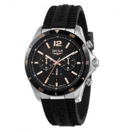 Reloj Hombre Sector 650 Negro (Ø 45 mm) Precio: 143.79000031. SKU: B16AHW9HCE