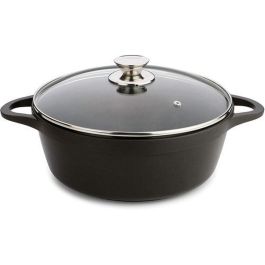 Cacerola Con Tapa Valira BLACK IND 24CM Ø 24 cm Negro Aluminio Precio: 77.59000007. SKU: S7602017