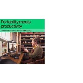 HP Teclado Bluetooth Multi-Dispositivo, Diseño Compacto y Resistente a Derrames, Batería de Larga Duración, Español