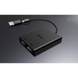 Cable USB i-Tec CADUAL4KHDMI Negro Cable USB i-Tec CADUAL4KHDMI Negro
