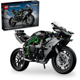 LEGO 42170 Technic Moto Kawasaki Ninja H2R, Maqueta de Construcción, Juguete Regalo Niños
