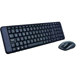 Logitech Teclado y Ratón Inalámbricos Mk220 - K220 + M150