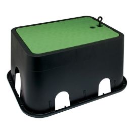 Aqua Control Rectangular Mini-Jumbo 27 x 40 x 31 cm Arqueta Polipropileno Anti-UV Verde/Negro Precio: 21.78999944. SKU: S7907482