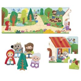 Puzzle XXL caperucita roja. combina dos conceptos en uno, puzzle para construir y cuento para leer. Puzzle XXL caperucita roja. combina dos conceptos en uno, puzzle para construir y cuento para leer.