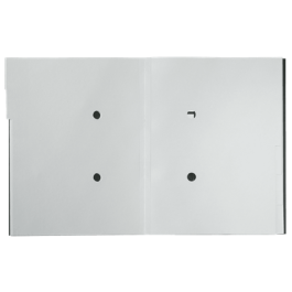 Leitz 39140095 Carpeta Clasificadora de Cartón A4 6 Posiciones, Negro