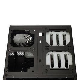 Fractal Design Node 804 Carcasa Negra Mini-Tower Micro ATX/Mini-ITX, compatible AIO, 3 ventiladores 120mm, 8 HDD/2 SSD