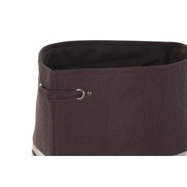 DKD Home Decor Cesta para Ropa Básicos de Poliéster Gris y Burdeos 40x40x60 cm - Set de 3 Unidades con Colores Surtidos DKD Home Decor Cesta para Ropa Básicos de Poliéster Gris y Burdeos 40x40x60 cm - Set de 3 Unidades con Colores Surtidos