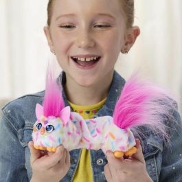 Hasbro HASG17815X0 Furby DJ Furblets Berry-Cup-Cake, minipeluche electrónico, 45 sonidos y música, juguete infantil a partir de 6 años