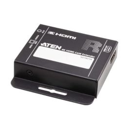 ATEN VS1828KIT-AT-G Splitter HDMI 8 Puertos 4K Cat 6 con Salida HDMI Local, Receptores IR y PoC