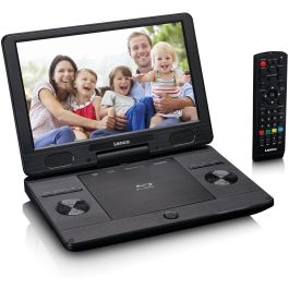 Lenco BRP-1150BK Reproductor Blu-ray DVD Portátil 11.5" (29.2 cm) Convertible Negro
