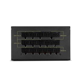 NOX Hummer X750W Fuente de Alimentación 750W 80+ Gold Modular, Ventilador Ultra Silencioso 120mm, Negro - NXHUMMERX750WGD