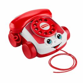 Fisher-Price JGG97 Teléfono Rojo Animado - Edición 80 Aniversario Mattel