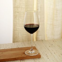 Bohemia Copa de Vino Cristalin Optic, 65 cL, Pack de 6 Unidades, Borde Fino, Higiénico, Vidrio Transparente, Apta Lavavajillas