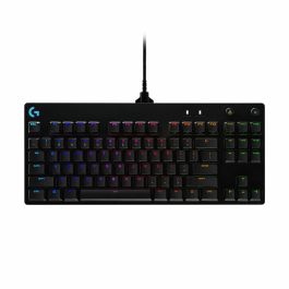 Teclado Logitech CD68998 Negro RGB LED Precio: 142.49999995. SKU: S7810593